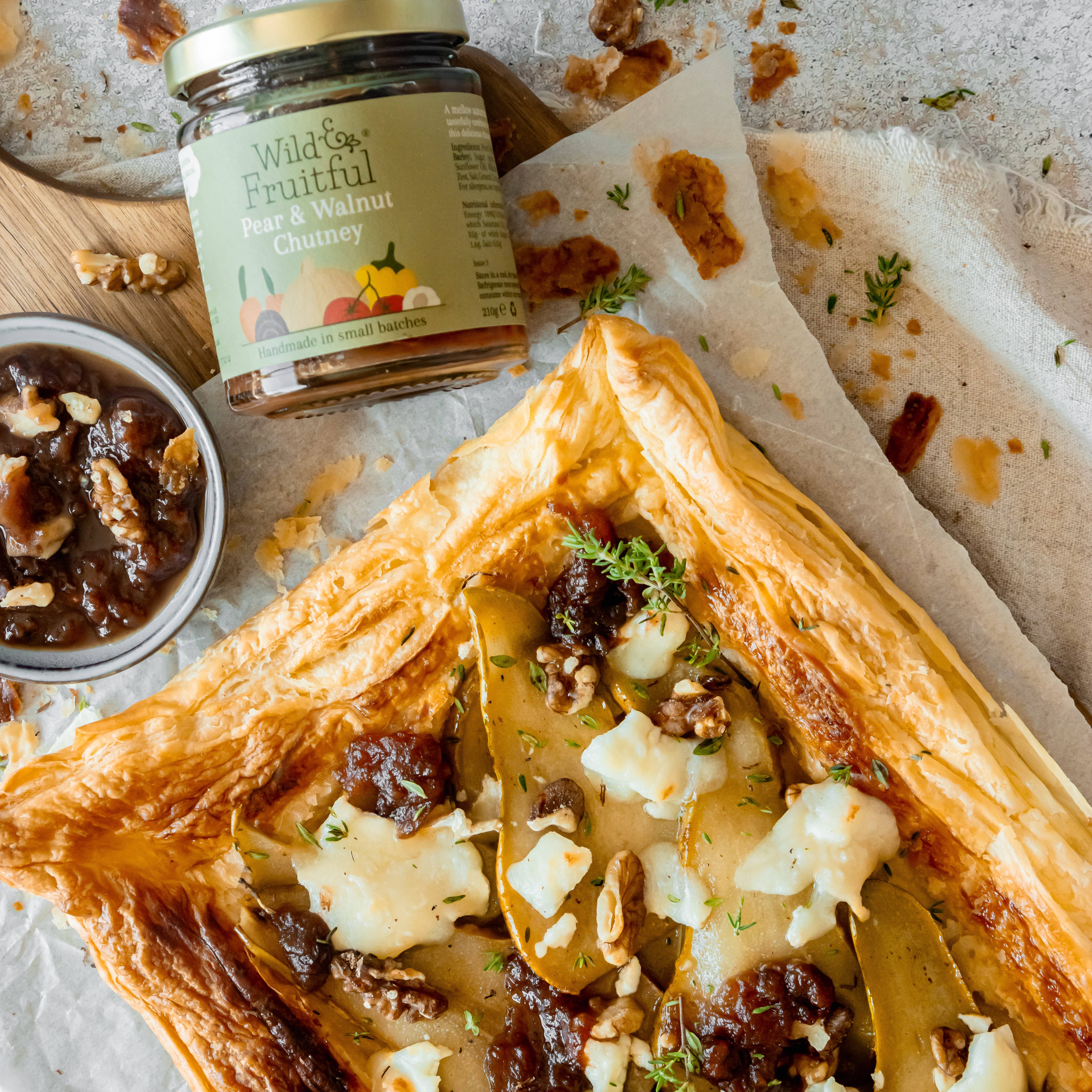 Wild and Fruitful – wholesale Chutney – Pear & Walnut Chutney1