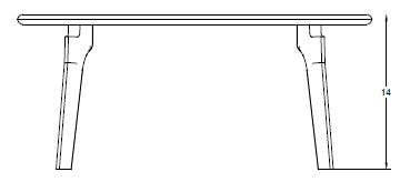 KHEM Studios - Wholesale Coffee Table - Coffee Table Modern Hardwood – Handmade in NY16