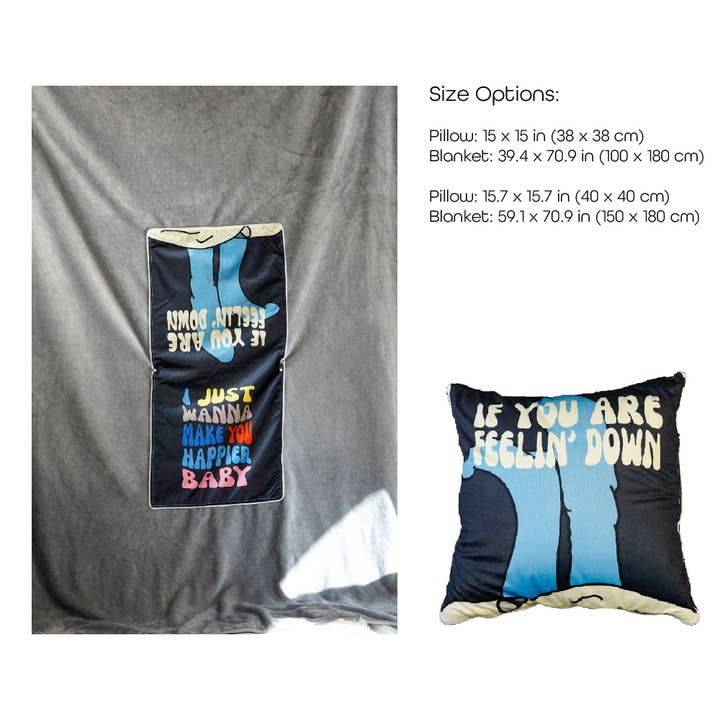 To Be So Styles – wholesale Throw blanket – TPWK Pillow x Blanket | Late Night Talking Blanket7