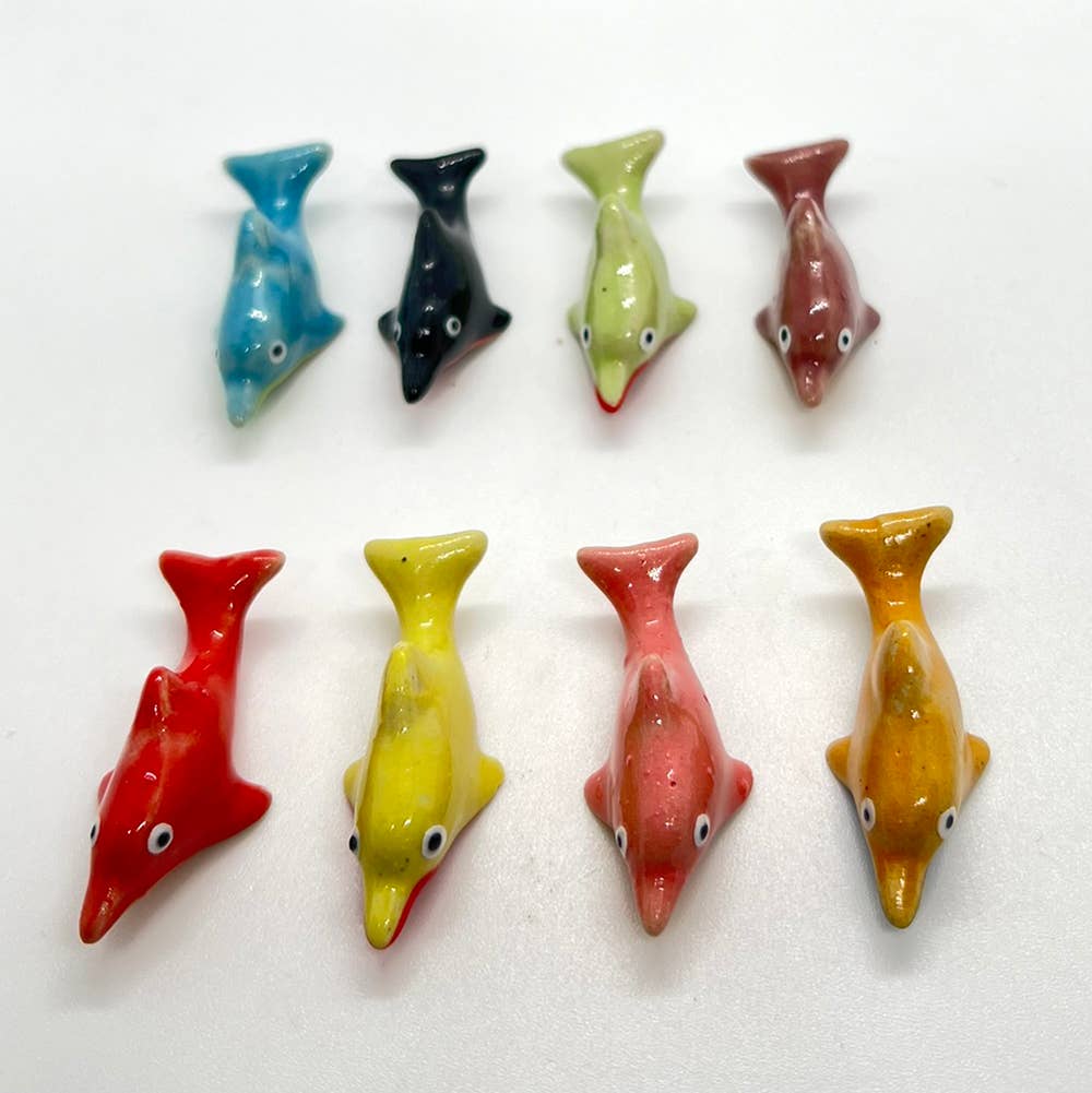 VIE - Wholesale Decorative Figurine - Mini Ceramic Figurine, Assorted Colour, Approx. 2cm248