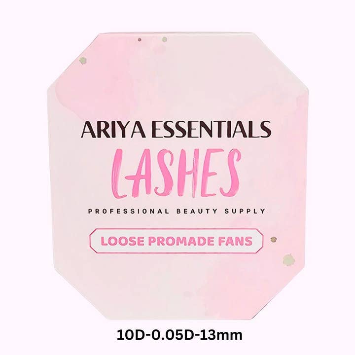 Premium Promade Loose Fans Eyelash Extensions | 10D-0.05D-13mm for wholesale by 6Sense Essentials Corp.