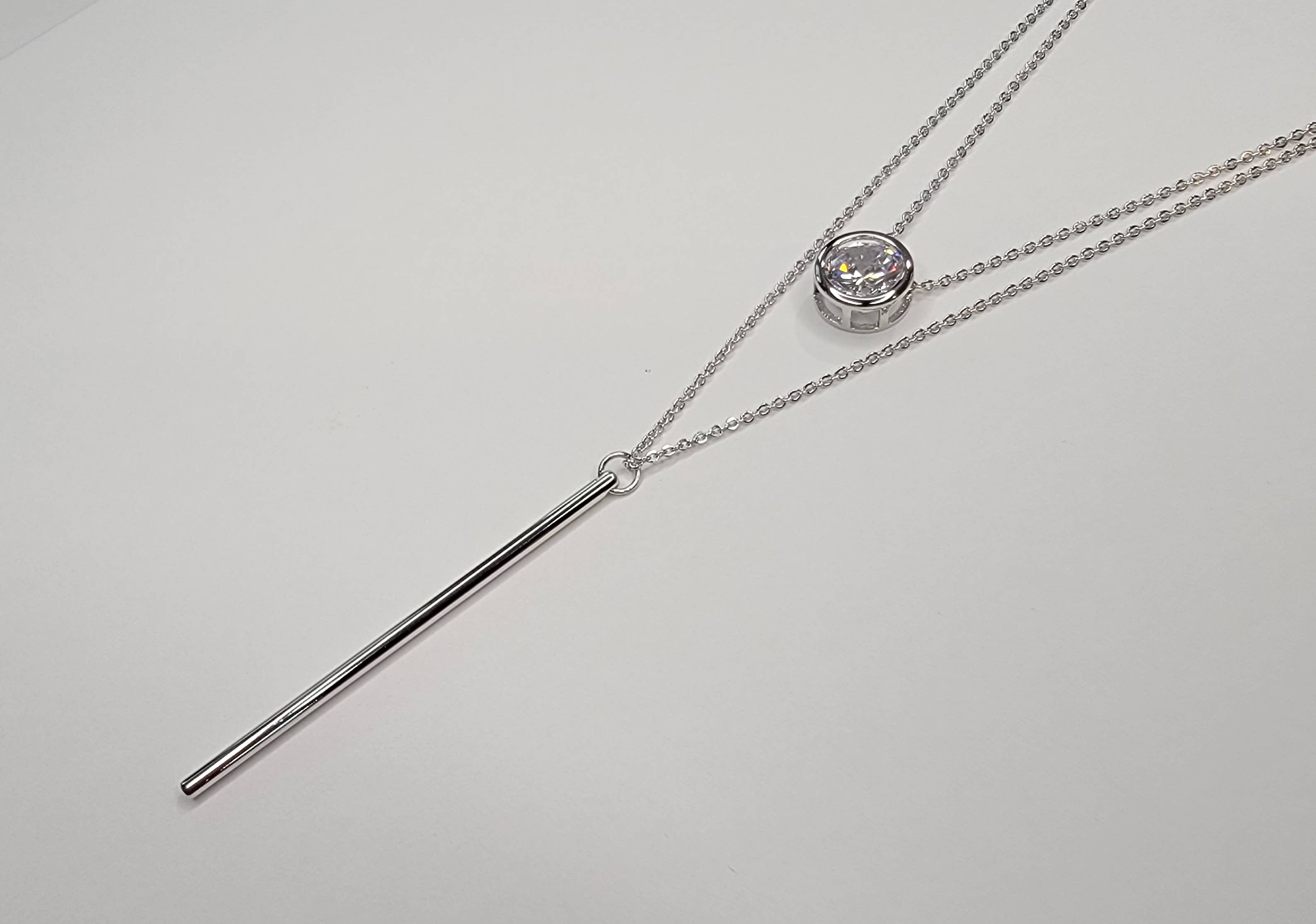 BETTYOH INC - Vendita all'ingrosso Collana con ciondolo/pendaglio - COLLANA A DOPPIO STRATO.4