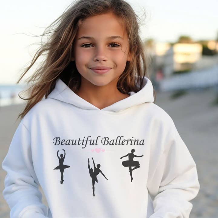 Sweat à capuche Ballerina pour la vente par JayJs Customs