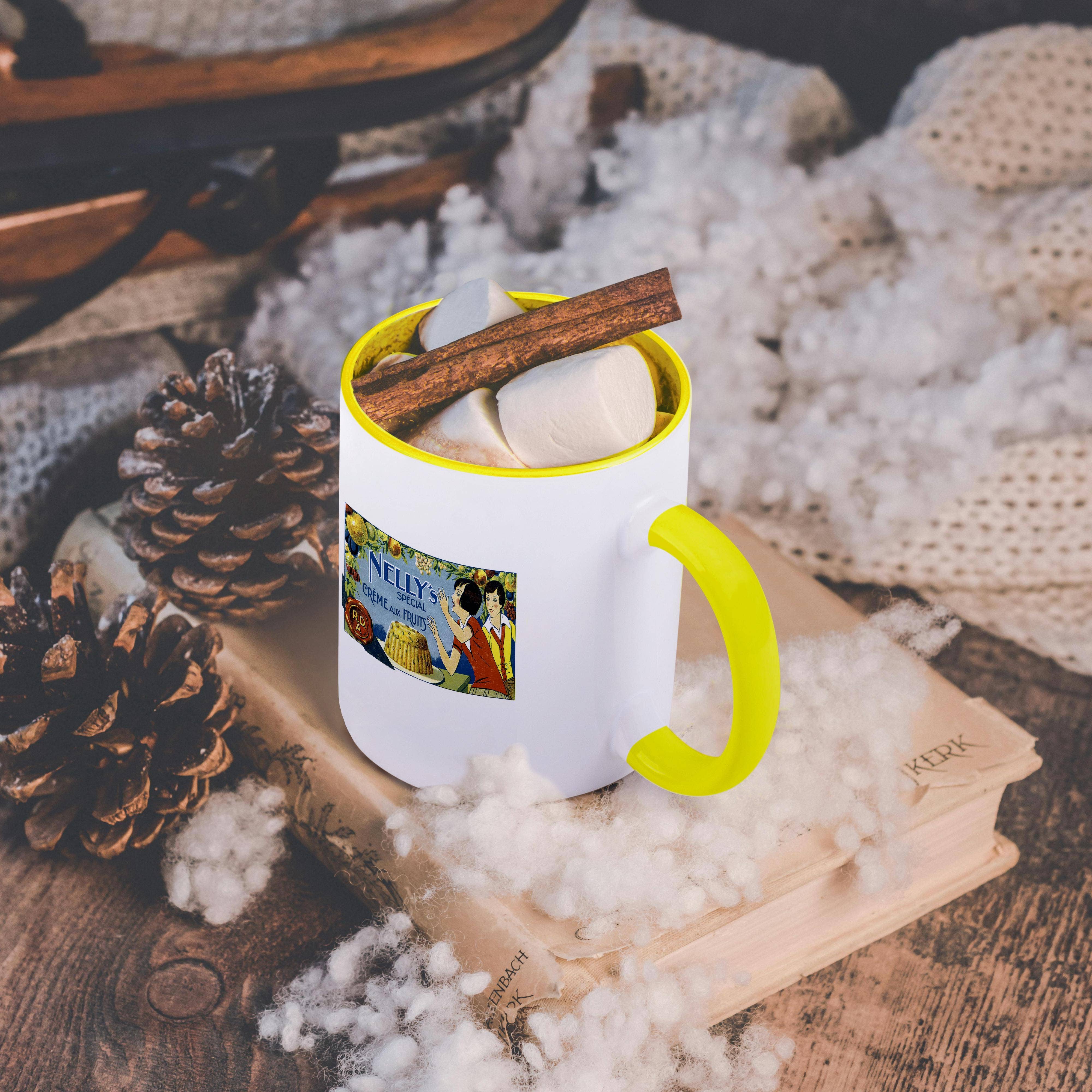 3dRose - Wholesale Coffee Mug - 3dRose, Vintage Nelly's Special Crème Aux Fruits Label, Mug5