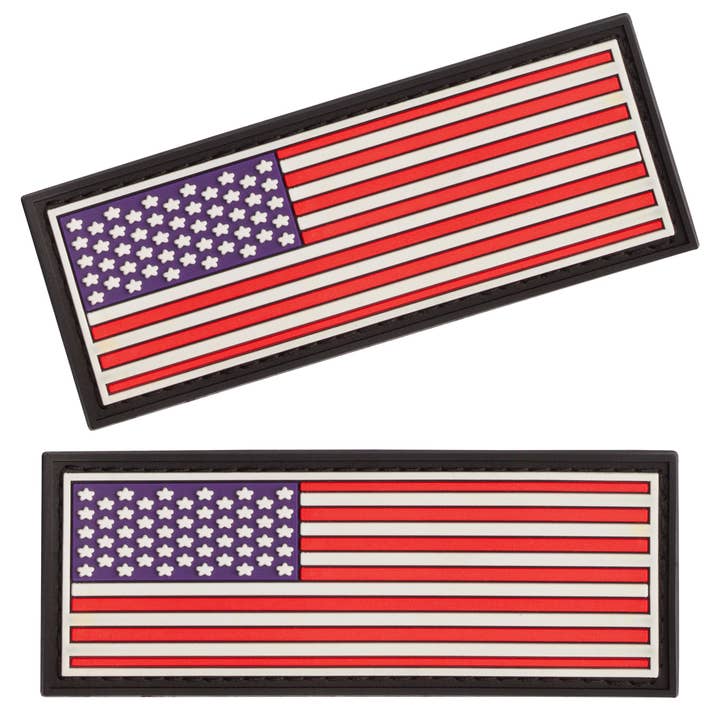 Dogline – wholesale Pet harness – Dog – Dogline American Flag 3D Rubber Patches