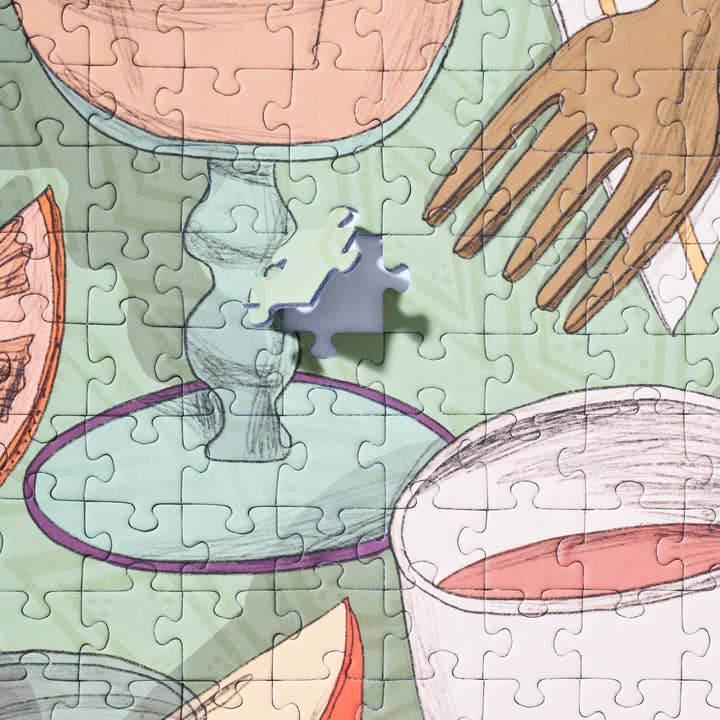 Ordinary Habit - Wholesale Puzzle - Adult - Breakfast with a View 1000 Piece Puzzle
