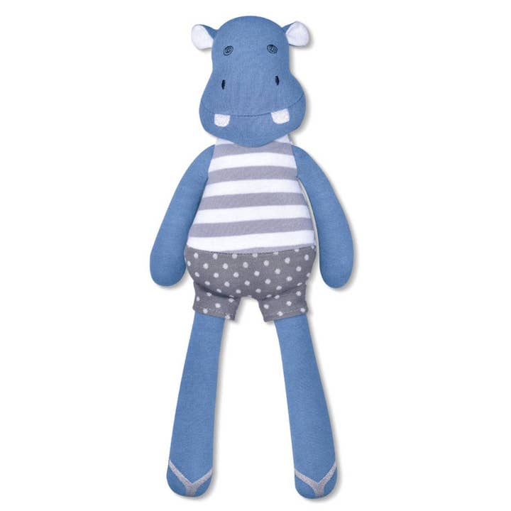 JoJo Hippo - Plush for wholesale by Organic Farm Buddies