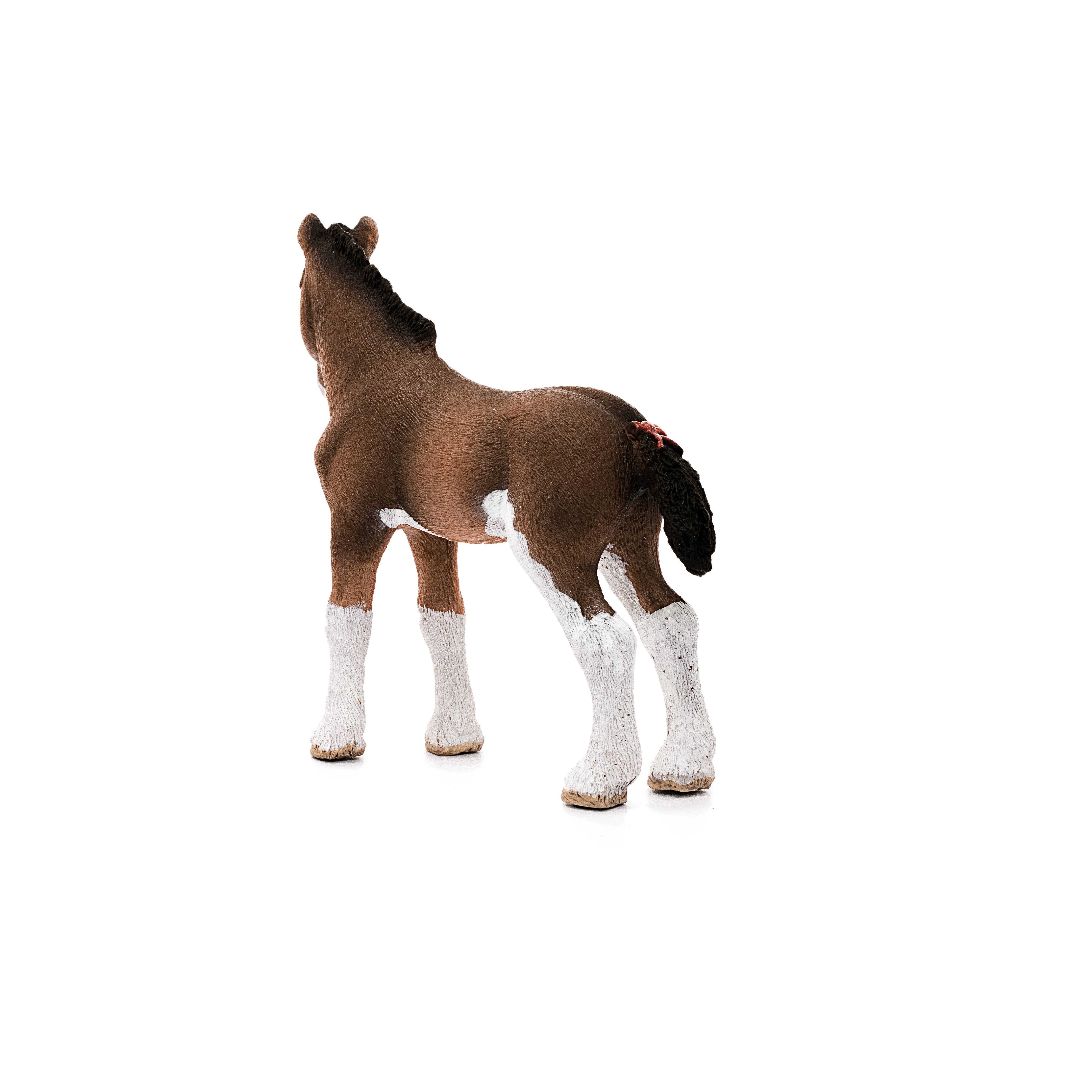 Schleich - Wholesale Figurine Toy - Kids - Clydesdale Foal Farm Horse Toy3
