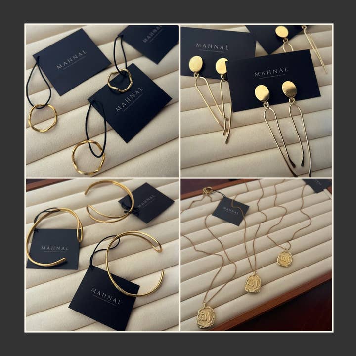 Mahnal Jewelry - Vente Bracelet manchette - Bracelet Manchette Adas4