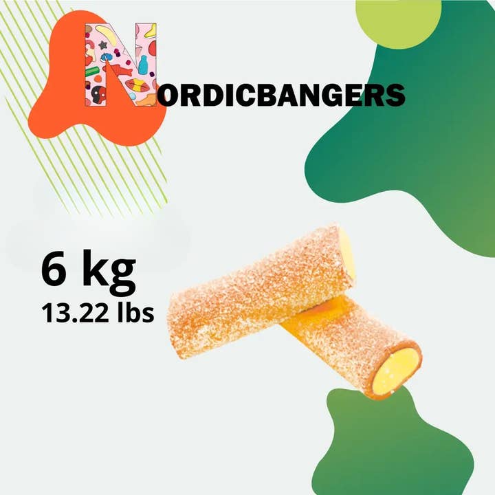 Nordicbangers - Swedish Candy Supply - Wholesale Gummy - Swedish Candy - VIDAL XL Sour Mango Passion Fruit1