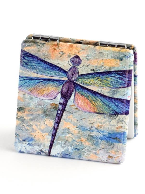 Dragonfly Travel Mirror for wholesale by Value Arts