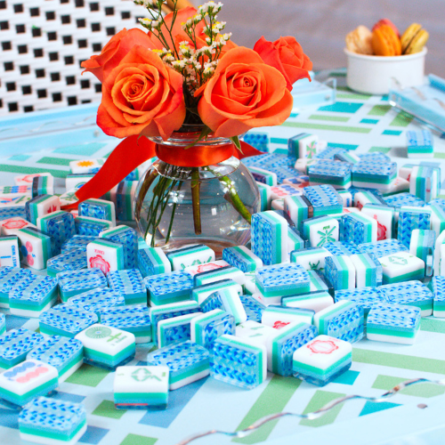 My Fair Mahjong - Vente Jeux de société - TAPIS DE MAHJONG  |  Brightside  |  33" x 33"4