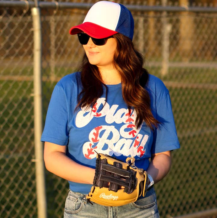 Play Ball Baseball Short Sleeve for wholesale by Shop Southern Belle