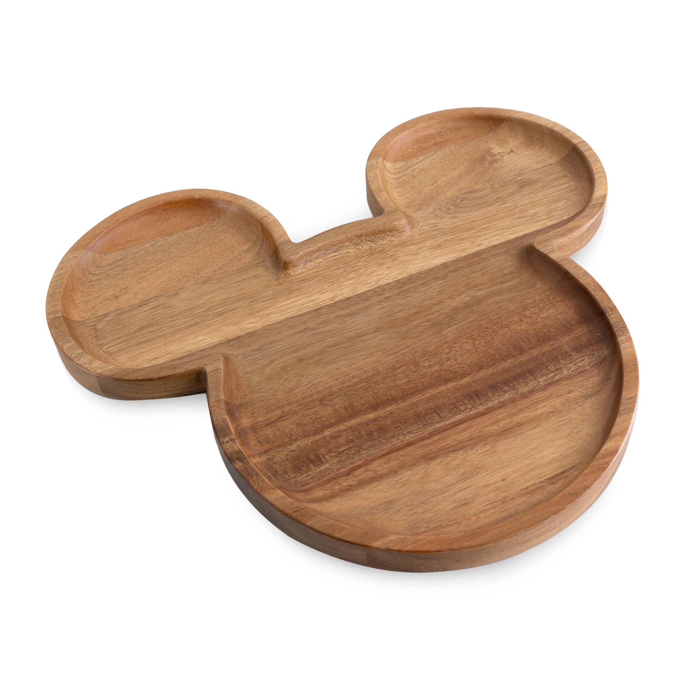 Mickey Mouse 16" Acacia Serving Board with groove for wholesale on Faire5