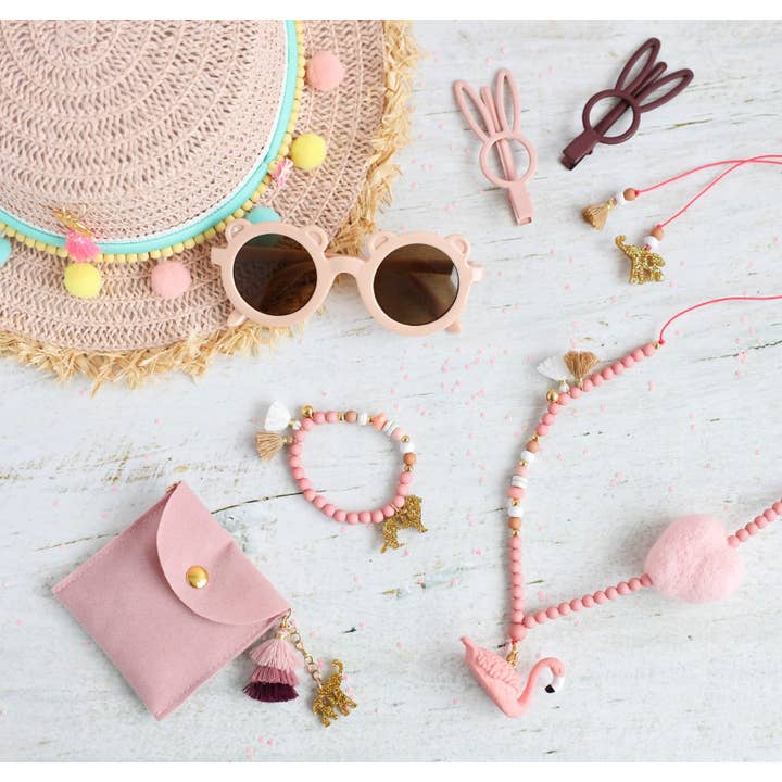 Feestbeest-kids – wholesale Pärlarmband – Barn – Armband Sweetheart Rosa3