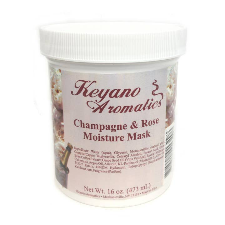 Champagne & Rose Moisture Mask 16 oz. for wholesale by Keyano Aromatics