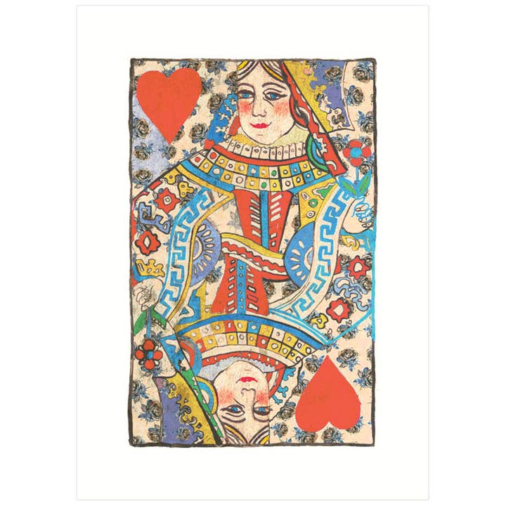 Lucca Paperworks – Engroshandel Kærlighedskort – Dronning af mit hjerte | Kærlighed lykønskningskort1