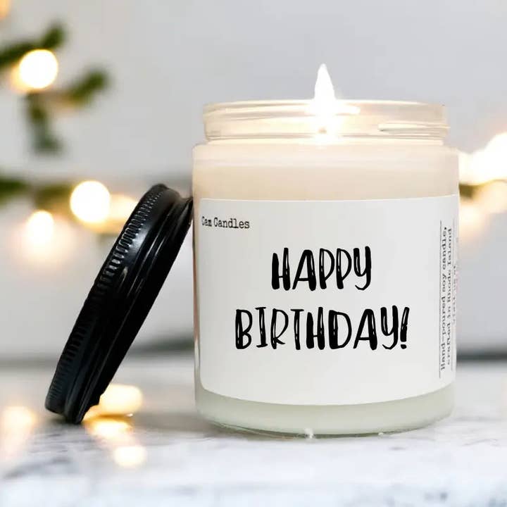 Happy Birthday! for wholesale by Cam Candles