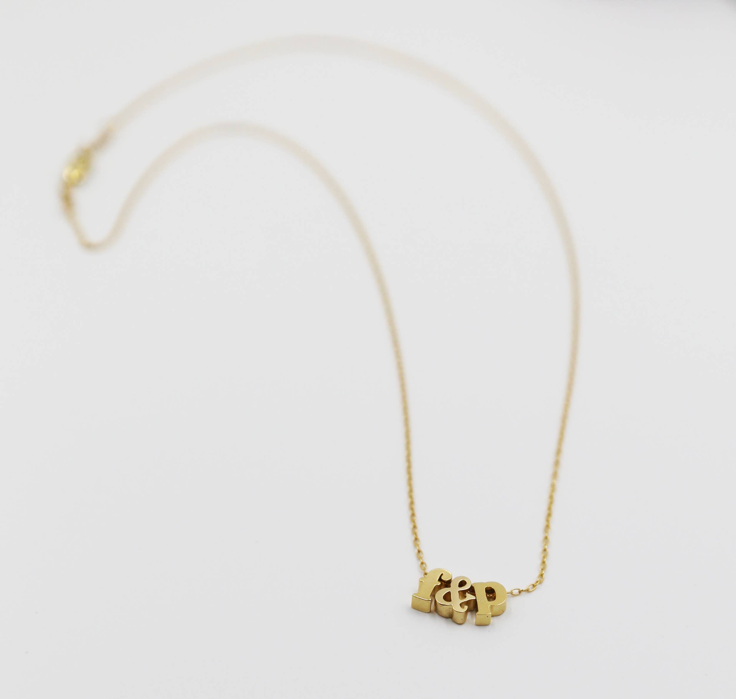 Acute Designs - Wholesale Pendant/Charm Necklace - Monogrammed Initial Necklaces - Gold Fill3