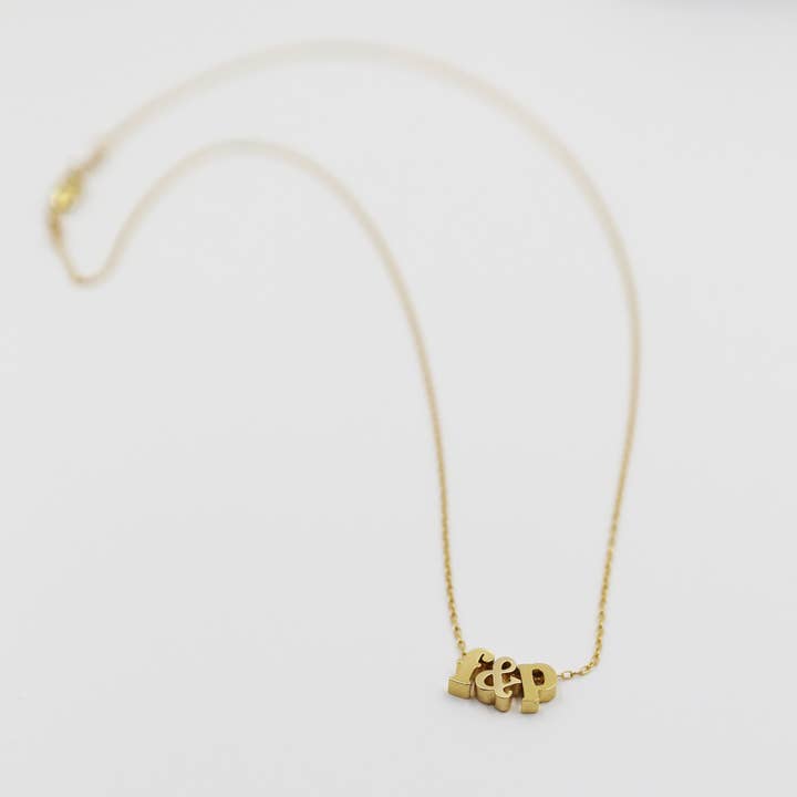 Acute Designs - Wholesale Pendant/Charm Necklace - Monogrammed Initial Necklaces - Gold Fill3