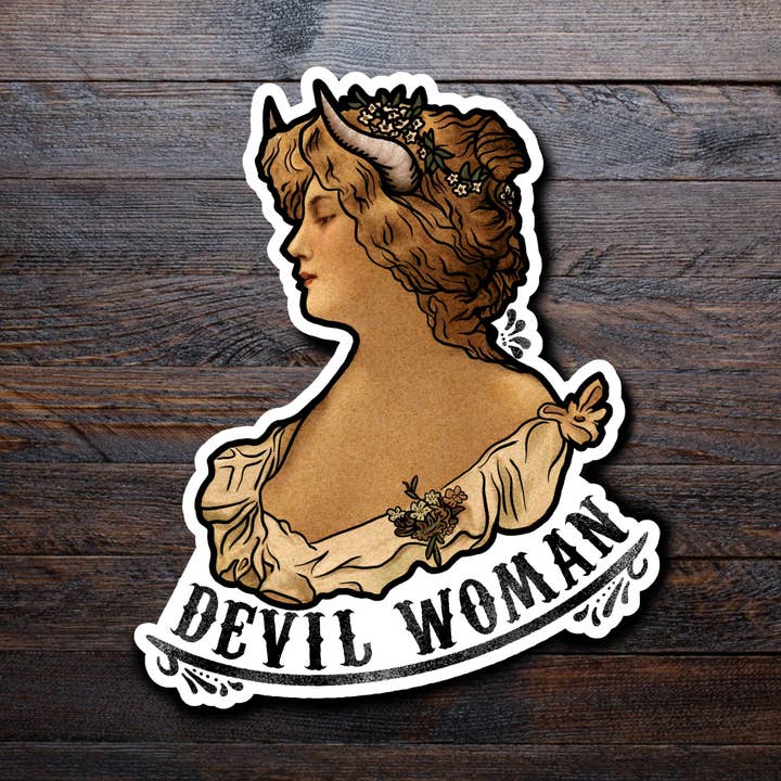 Devil Woman Sticker| Marty Robbins for wholesale by Pilgrim Trading Post