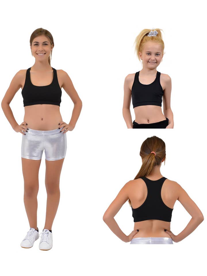 Sujetadores deportivos de algodón con espalda de nadador Teamwear para venta al por mayor de Stretch Is Comfort