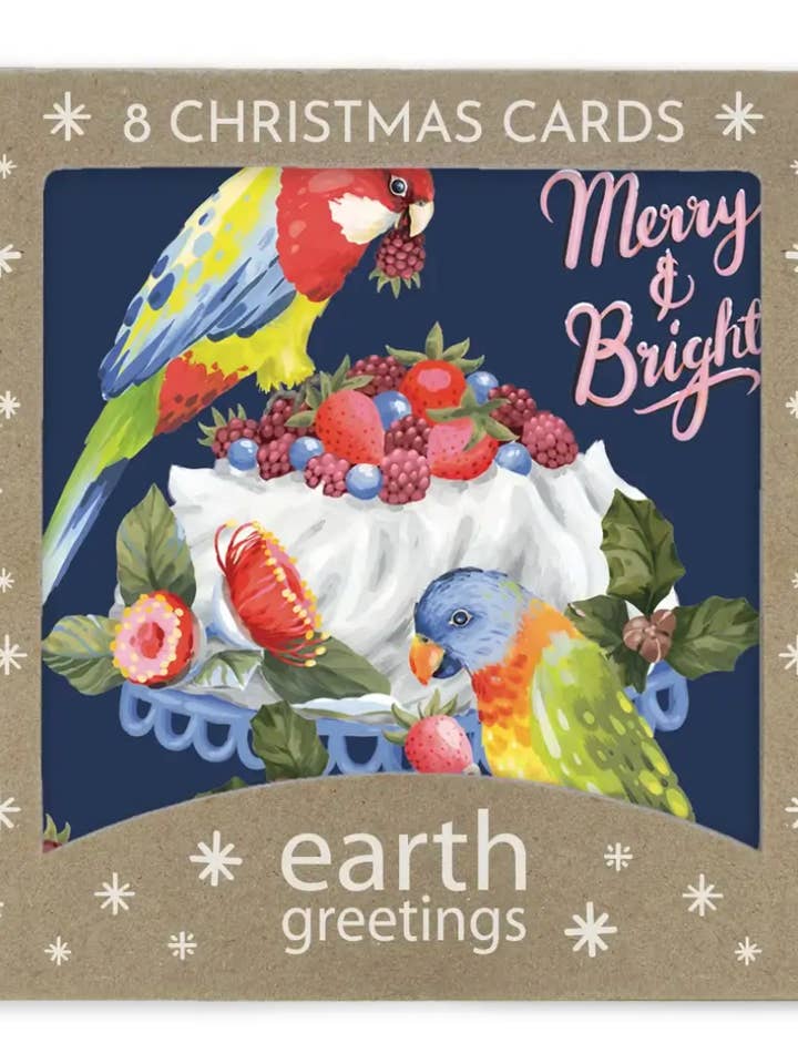 Boxed Christmas Cards (Square) - Christmas Pav for wholesale by Earth Greetings