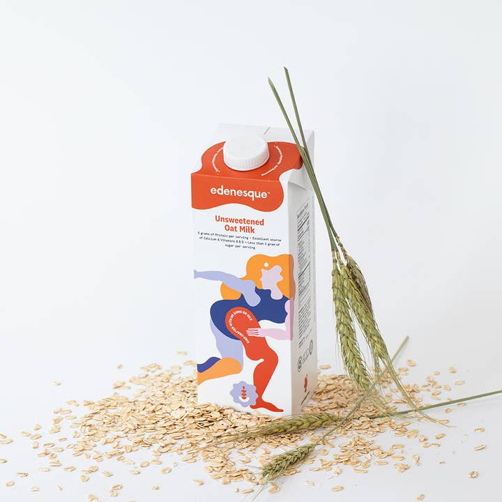Edenesque - Wholesale Non-Dairy Milk - Unsweetened Oat Milk