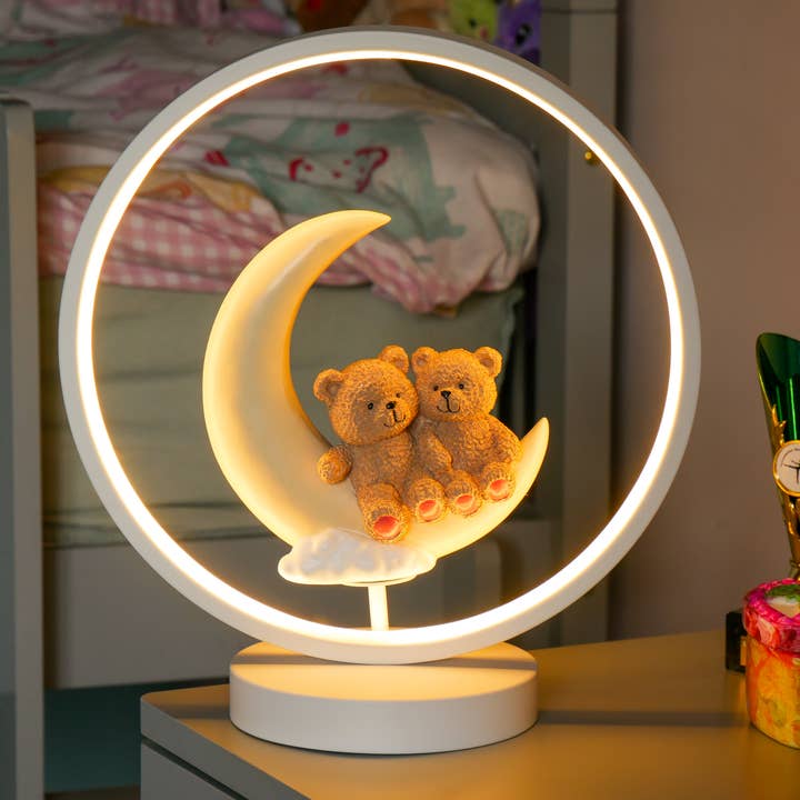 Steepletone UK Ltd - Vente Veilleuse - Enfant et bébé - Teddy Lights - Lampes de chevet ours en peluche avec lumière douce8