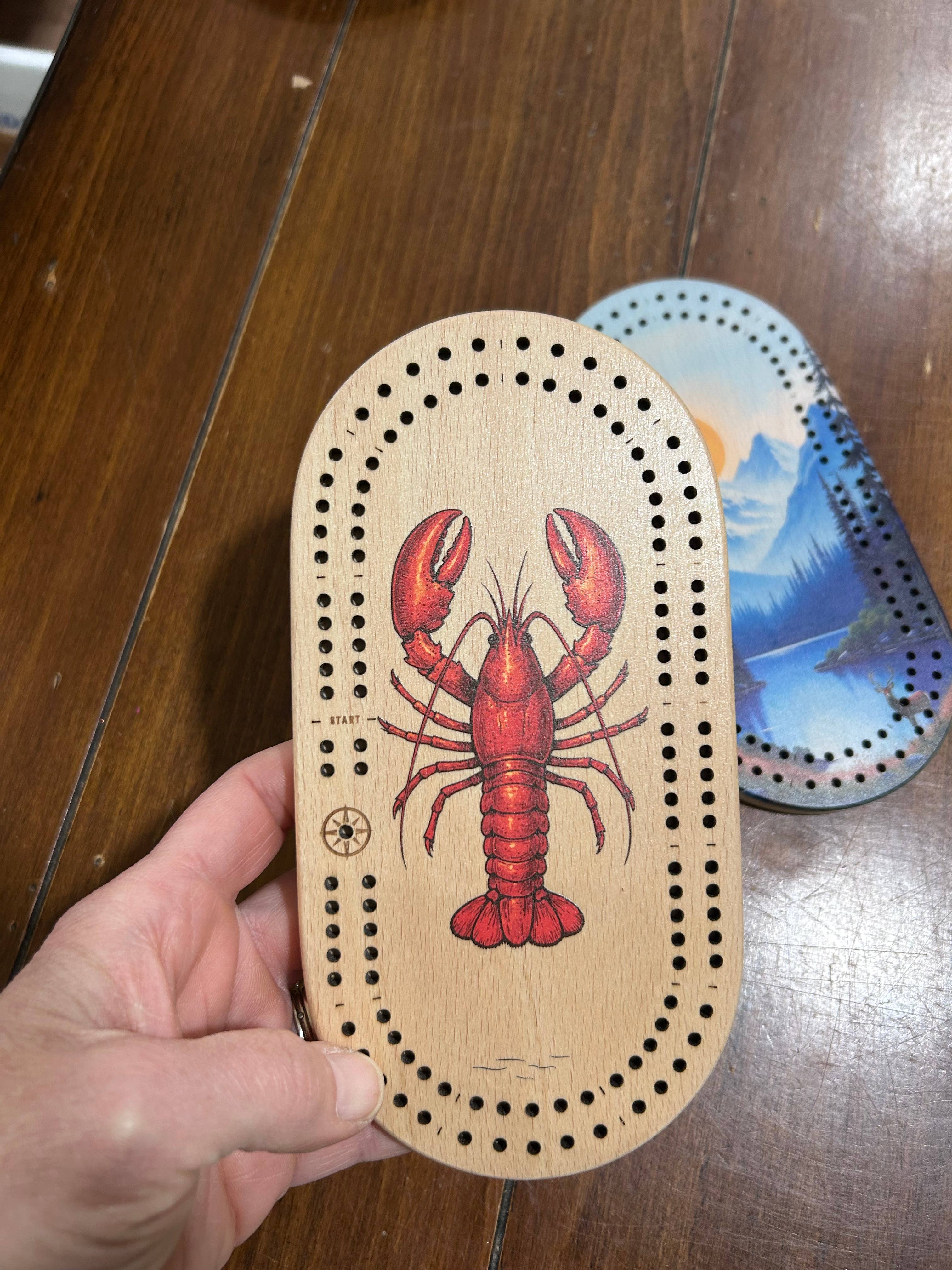 Cast & Carve - Wholesale Bordspel - Deluxe Wildlife Mini-wiegplank met aangepaste haringen4