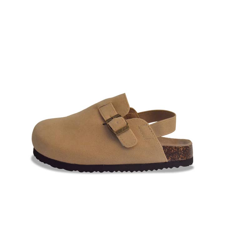 FunkyMonkey Kids Birkenstock Clogs | Soft Suede Leather | Adjustable Buckle | Cork-Like Sole | Toddler & Little Kids Sizes | Christmas Gift 2025 for wholesale by funkymonkey