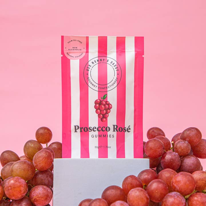 Ask Mummy & Daddy - Wholesale Gummy - Prosecco Rose Gummies