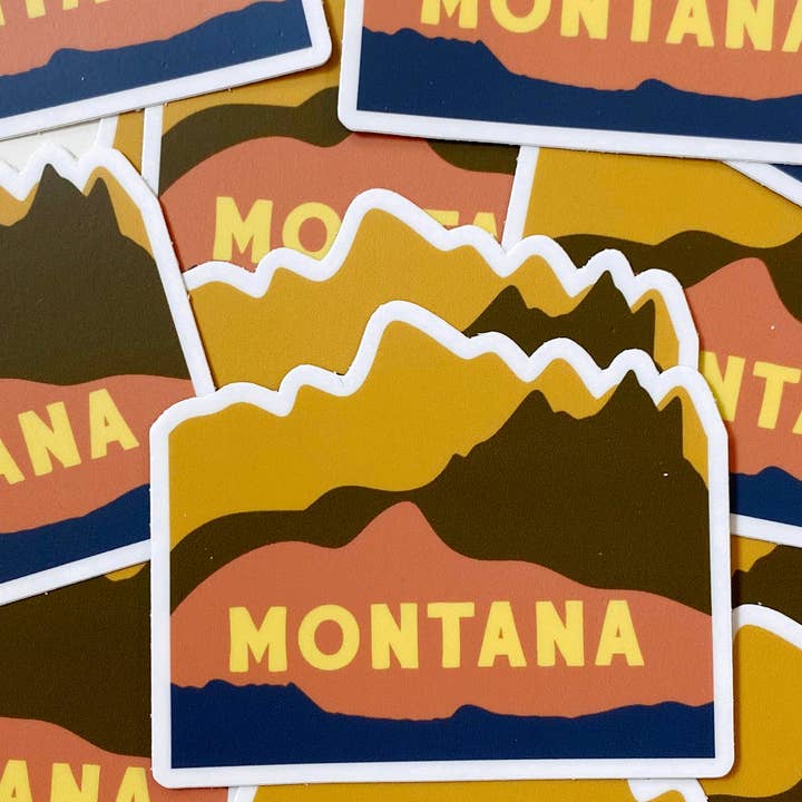 Adesivo Montana Mountains por atacado de H.B. Elliot