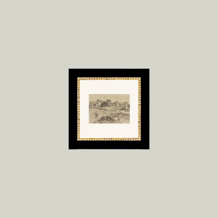Petal Lane Home - Wholesale Wall Art Set - Tuscan Village Framed Antique Art