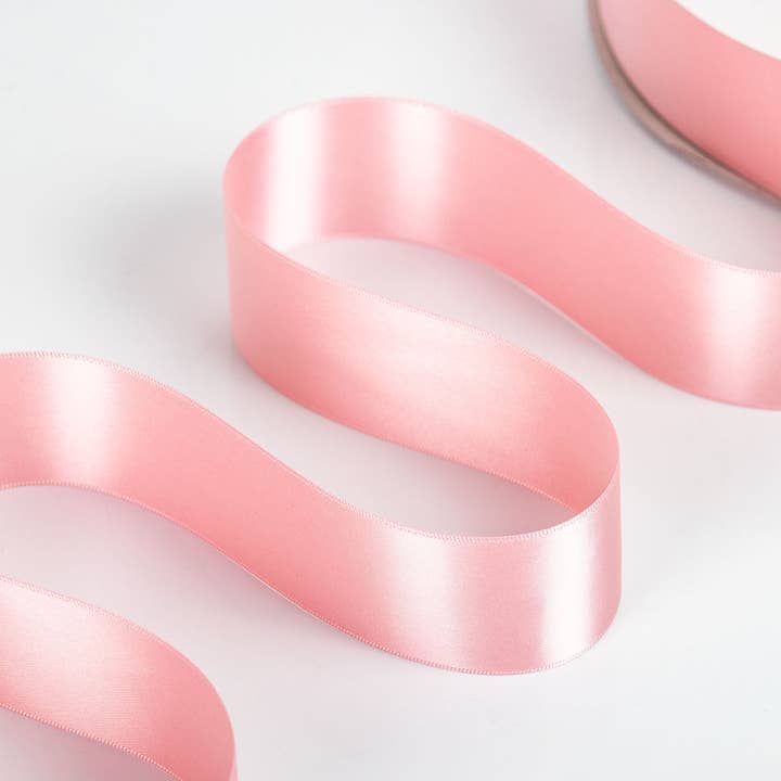 Flamingo 22 Double Faced Satin Ribbon 100-Yard Roll for wholesale by Little Ribbon Shop