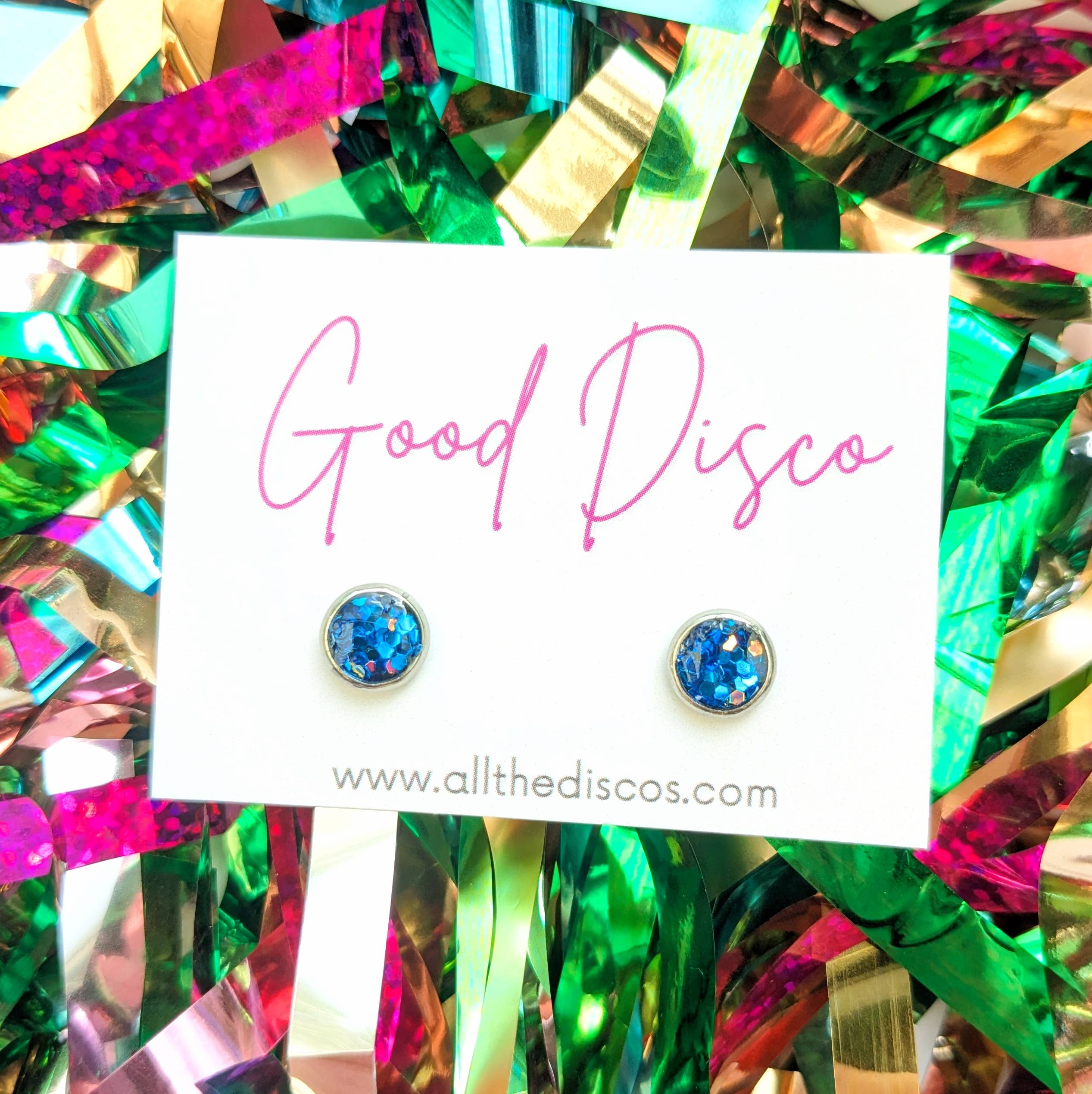 All The Discos - Wholesale Stud/Post Earrings - Good Disco Stud Earrings11