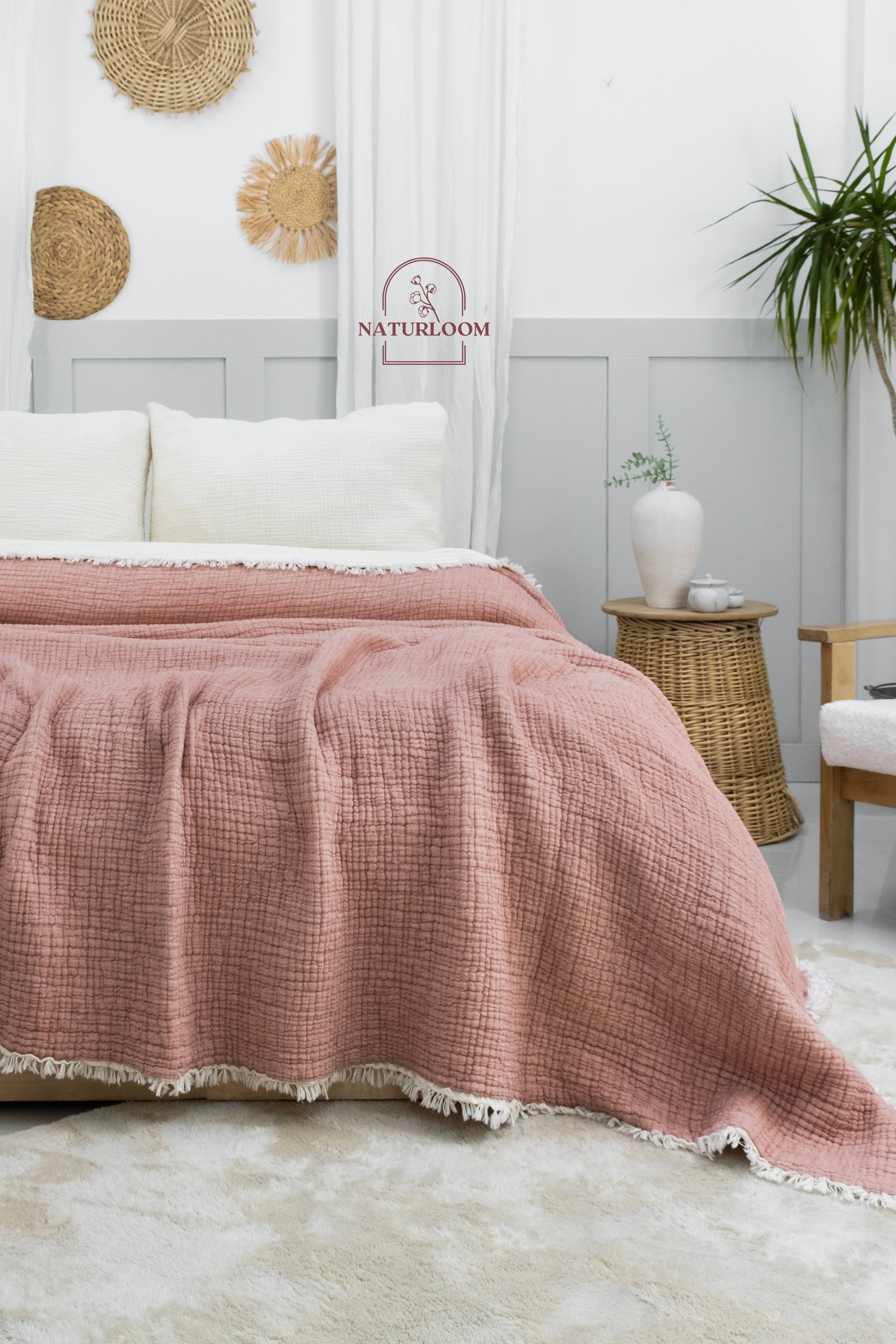 Naturloom - Wholesale Quilt - 8 Layer Organic Muslin Quilt GOTS Certified Breathable16