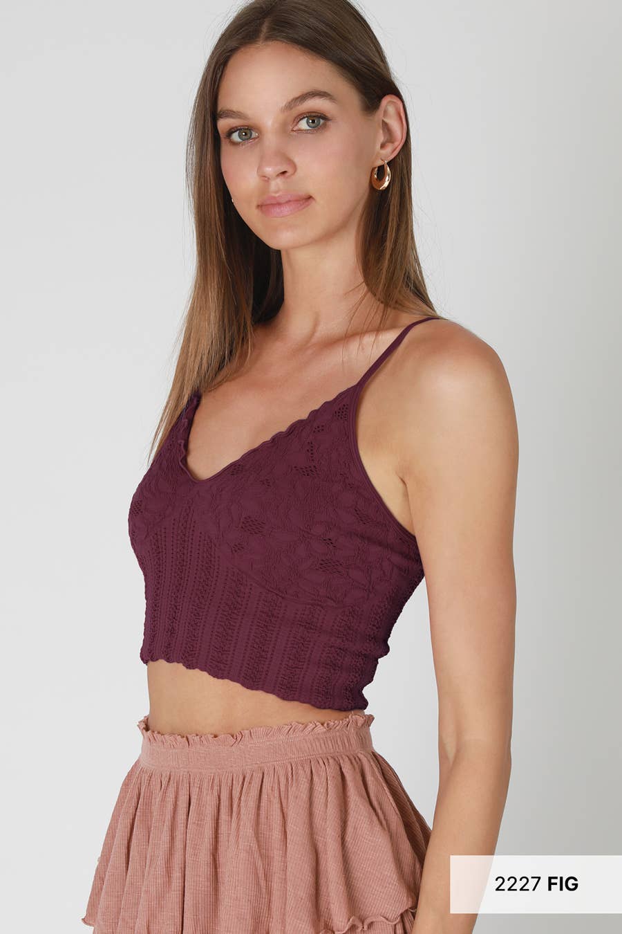 NIKIBIKI - Vente Brassière – femme - NS8400 - Bralette Texturé en Dentelle19