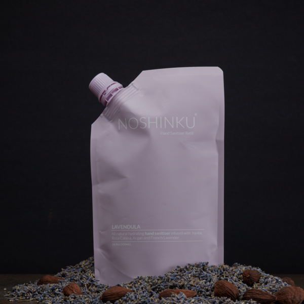 Noshinku - Wholesale Hand Sanitizer - LAVENDULA HAND SANITIZER REFILL POUCH1