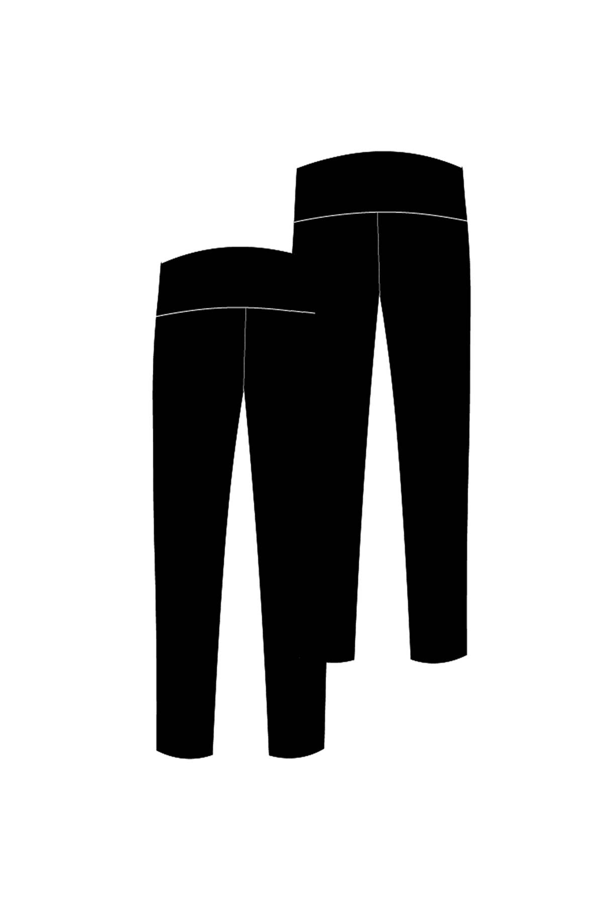 Limeapple - Wholesale Athletic/Lounge Leggings - Kids - Stacy Black Leggings0