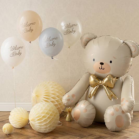 THE BALLOON HUB - Wholesale Balloon - Bear Foil Balloon 44 in. PartyDeco USA1