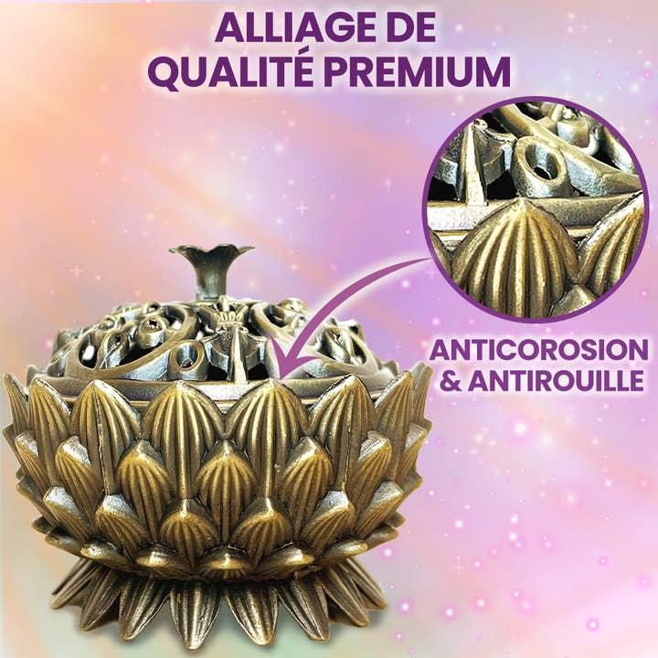 Vibratis - Wholesale Incense Holder - Lotus-shaped incense holder6