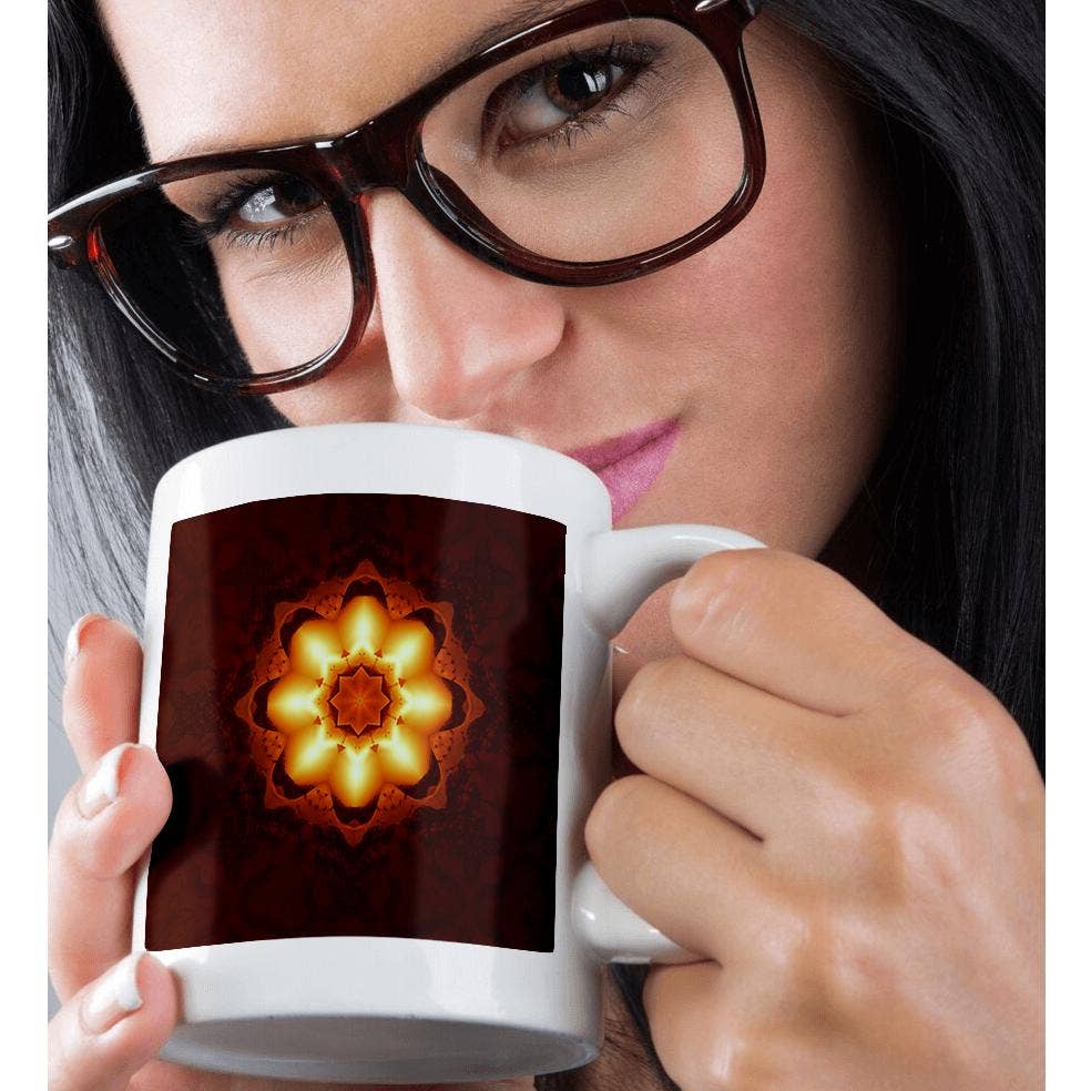 3dRose - Wholesale Coffee Mug - 3dRose, Glow Maia Treasure Mandala, Mug9
