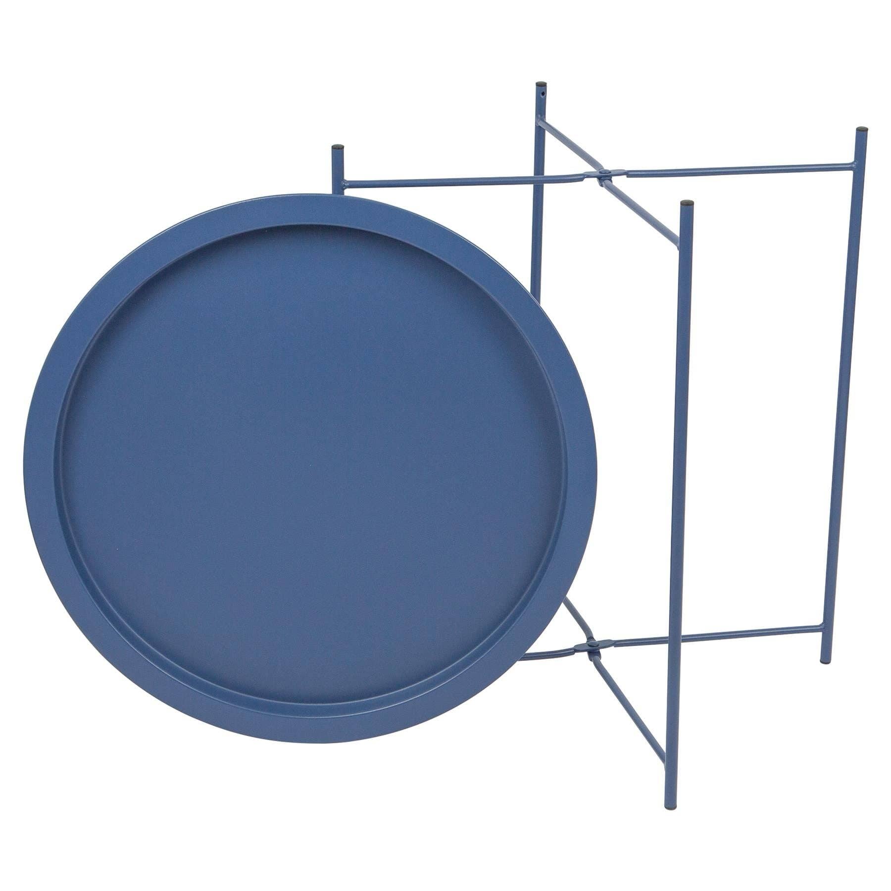 Rinkit Ltd - Wholesale Side Table - Round Steel Tray Table - By Harbour Housewares22