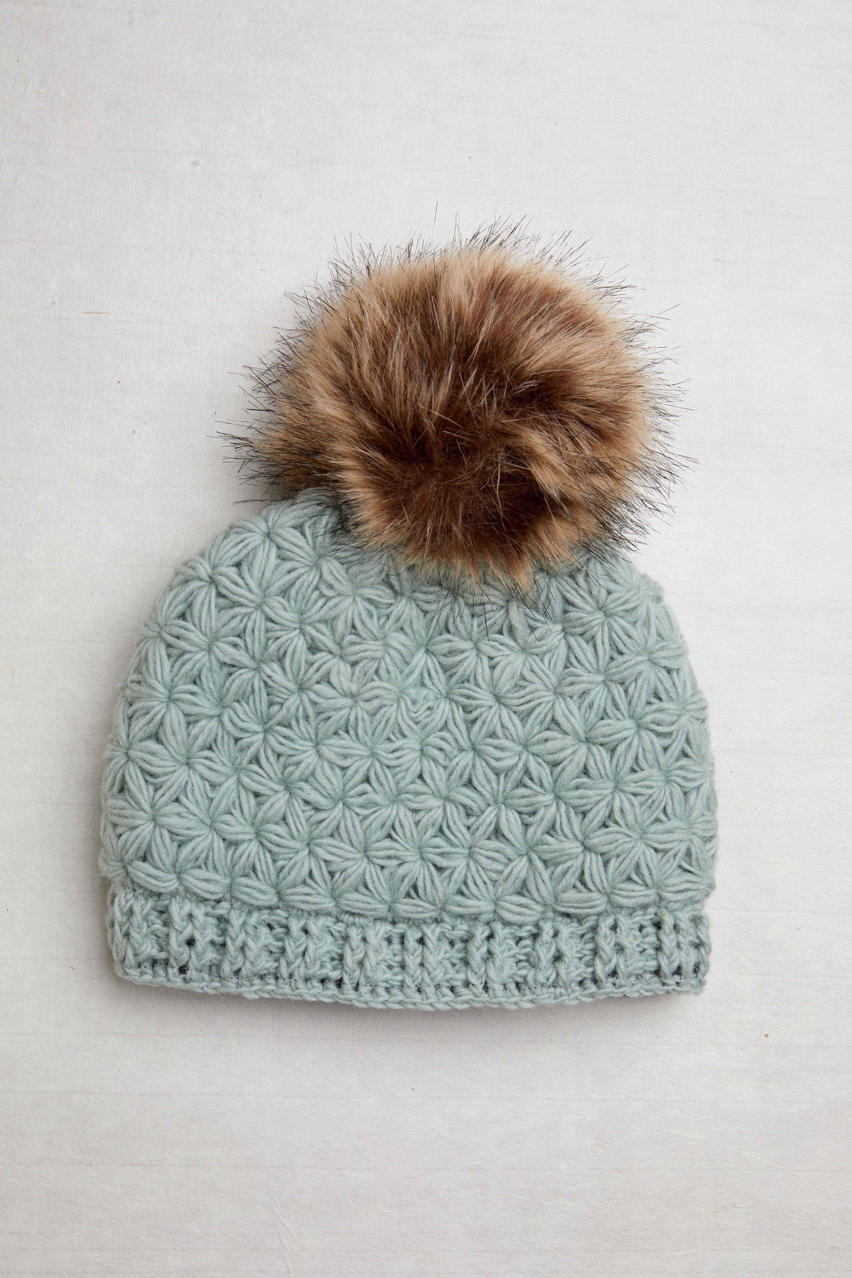 By Many Hands - Wholesale Beanie - Women's - Addison Sage Crochet Beanie1