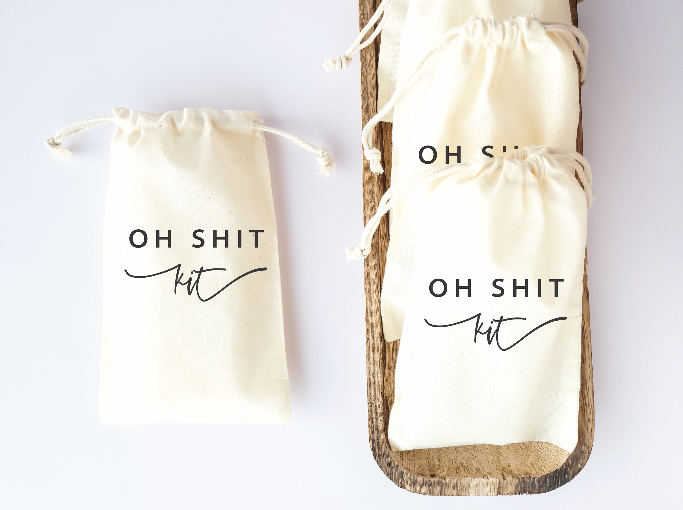 Where There Is Love - Wholesale Party Favor Bag/Box - Oh Shit Kit Recovery Bags | Minimalist Wedding Favors1