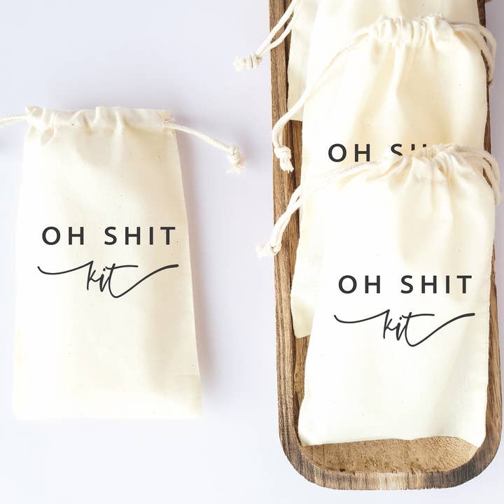 Where There Is Love - Wholesale Party Favor Bag/Box - Oh Shit Kit Recovery Bags | Minimalist Wedding Favors1
