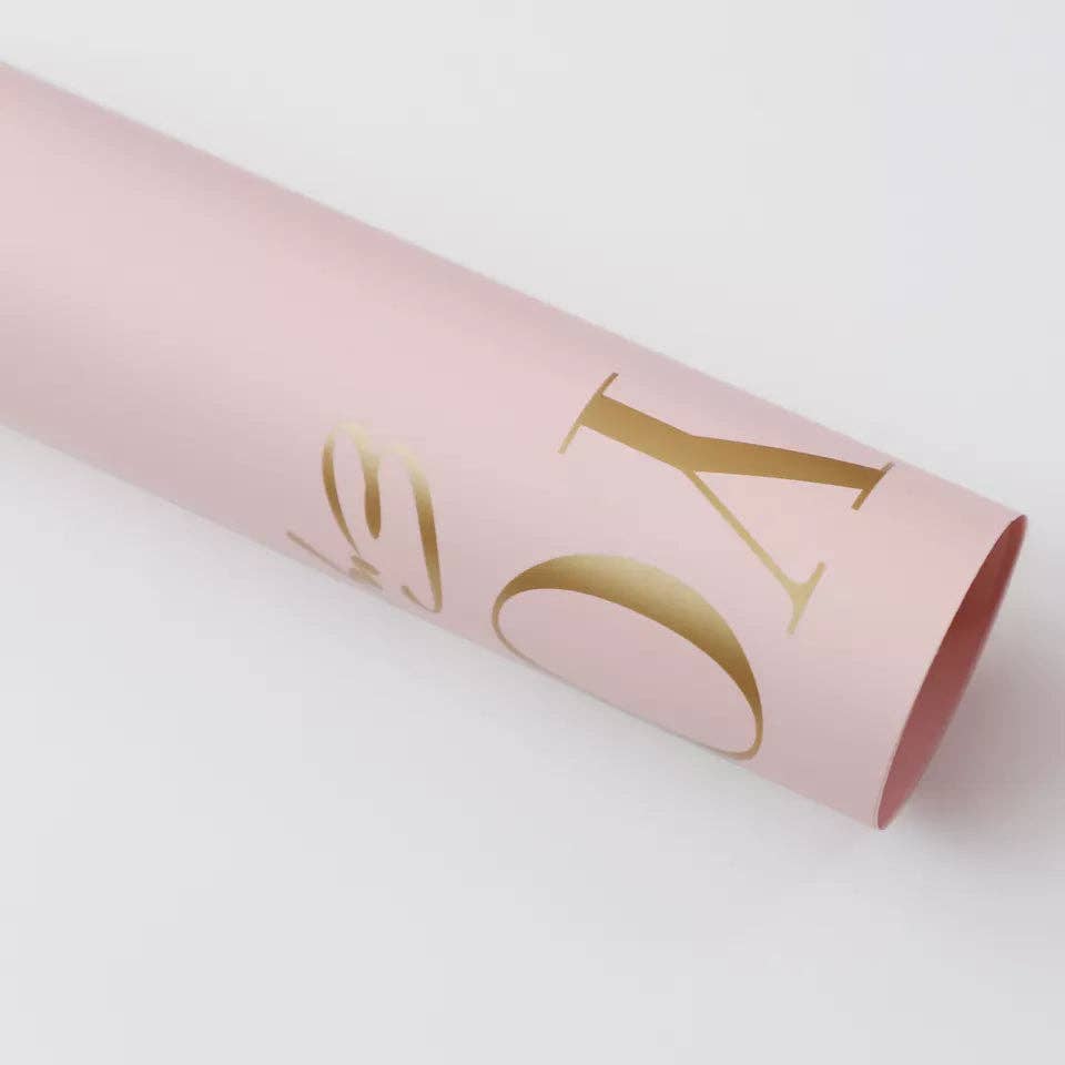 Elegant Design Supply - Wholesale Wrapping Paper Roll - Everyday I love you Waterproof Flower Wrapping Paper (20 sheets/bag)3