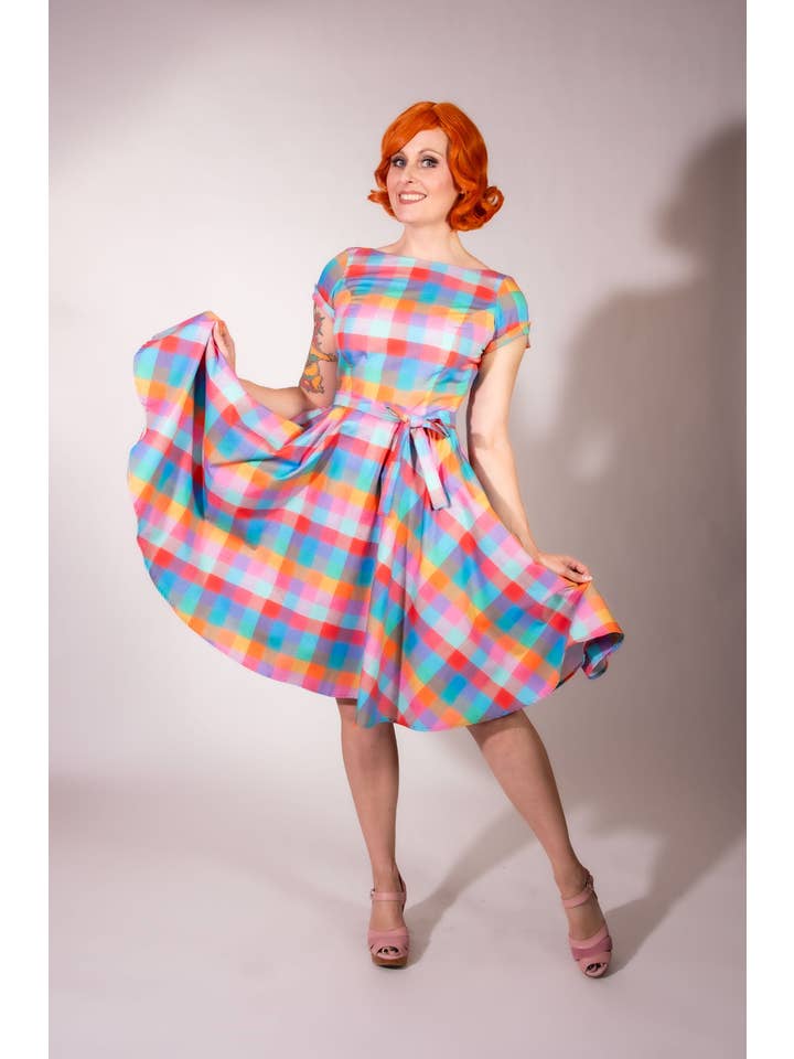 Heart of Haute - Wholesale Dress - Women's - Melody Dress- Rainbow Sherbet1