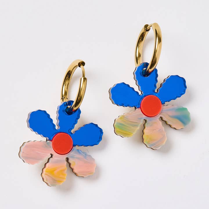 Daisy Huggies - Blå/ Persikofärgad Akvarell för wholesale av Martha Jean